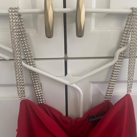 Moda international red dress xsmall - Picture 3 of 7